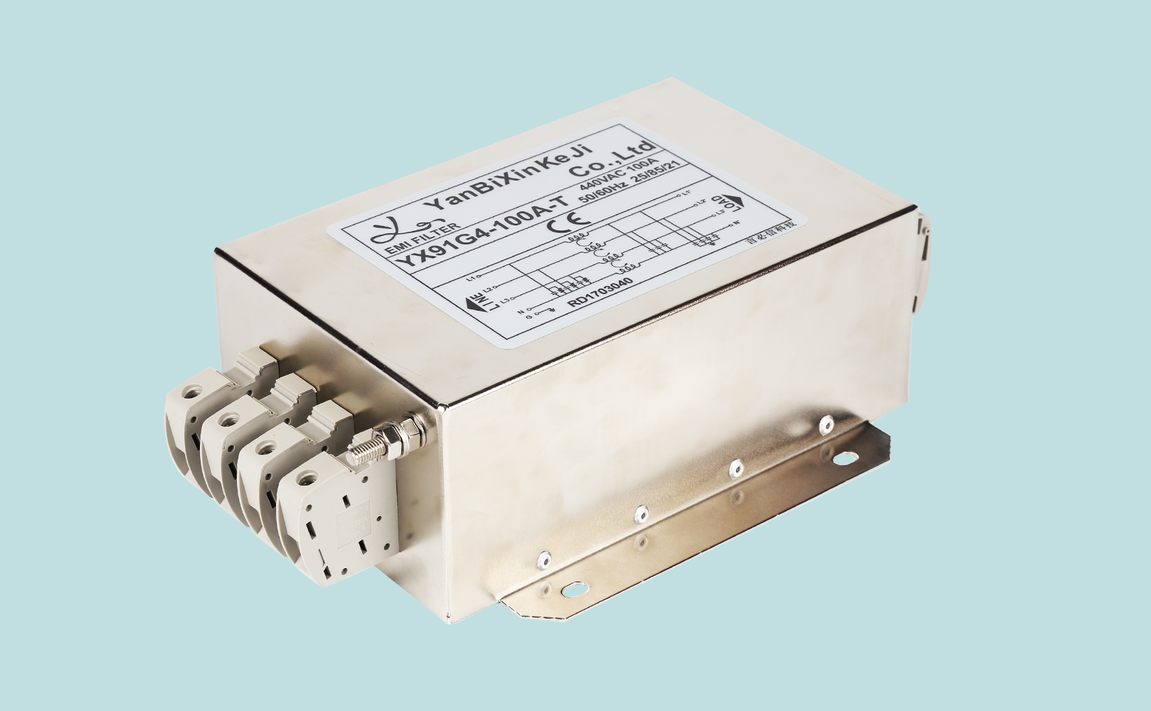 YX-94三相四線電源濾波器 